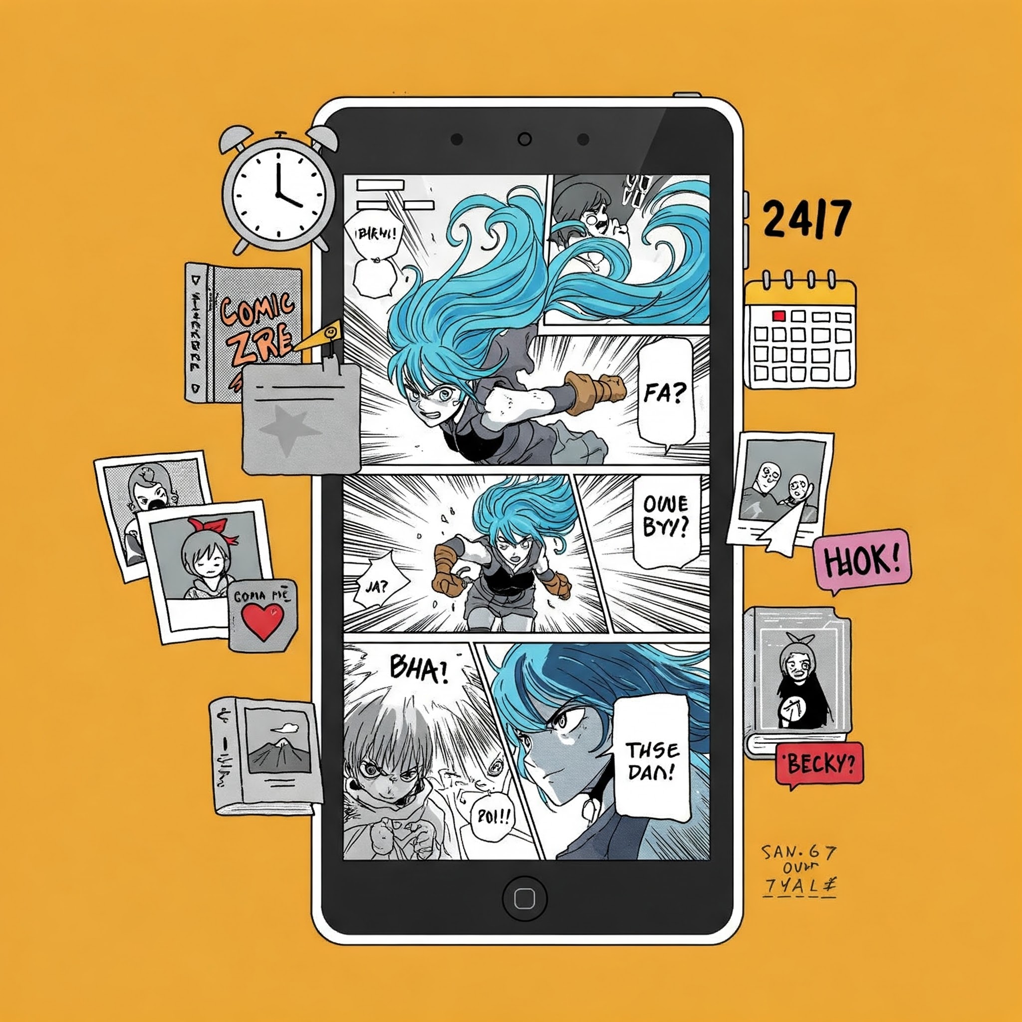 4コマ漫画のおすすめ閲覧サイトは?人気電子書籍サービスを比較!